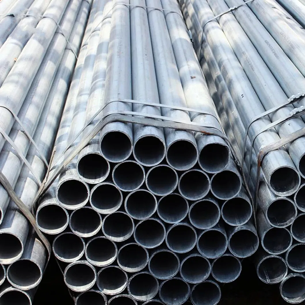 High Quality Corrugated Square Pipe Galvanized Steel Pipe Iron Rectangular Carport Price Is Low