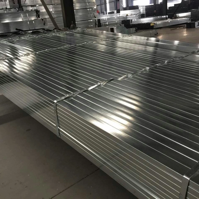 Galvanized Steel 50X50 Steel Rectangular Tube Weighweightt Square Pipe 40X80 Rectangular Square Hollow Section