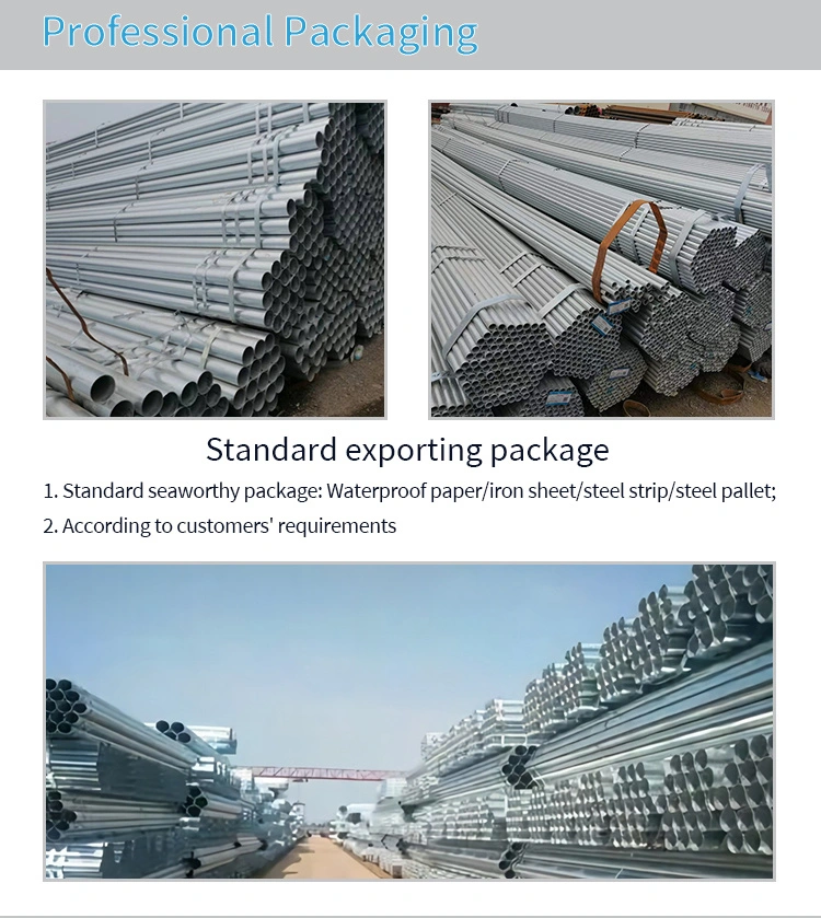 Building Material Hot DIP ASTM A36 S235jr S355jr Ss400 Rectangular Square Oiled Tube Gi Zinc Coated Galvanized Steel Pipe