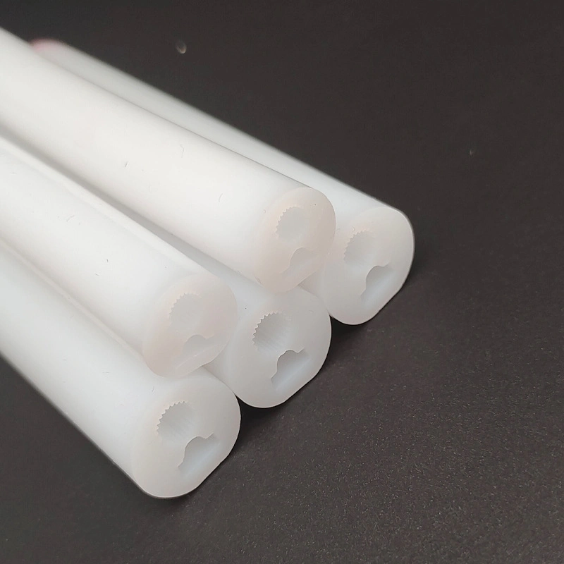 Rectangular Silicone Tube 10mm Silicone Extrusion for 3528 5050 LED Strip