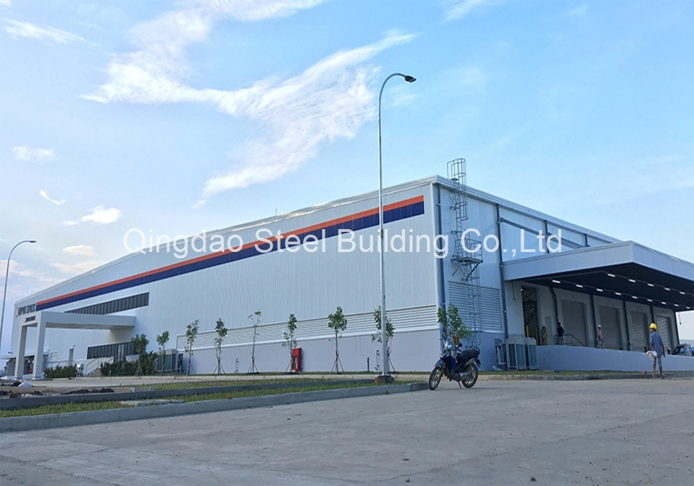 Prefabricated Steel Structure Portal Frame Warehouse Building Steel Shop Building