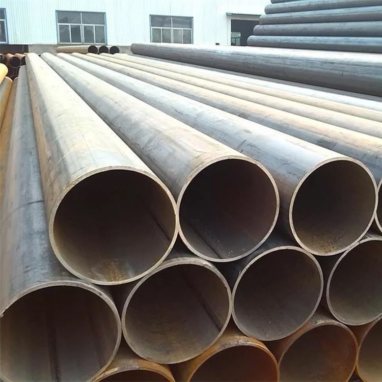 1/6ms ERW Hollow Section Square Rectangle Round Pipe Hollow Iron Pipe Welded Black Steel Pipe Tube