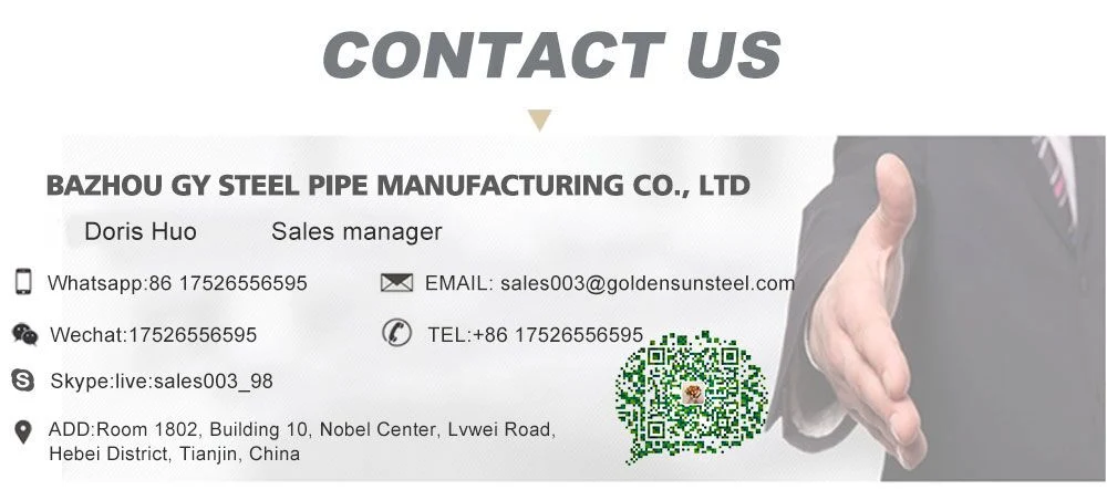 High Quality ERW Ms Pipe Black Iron Square Tube