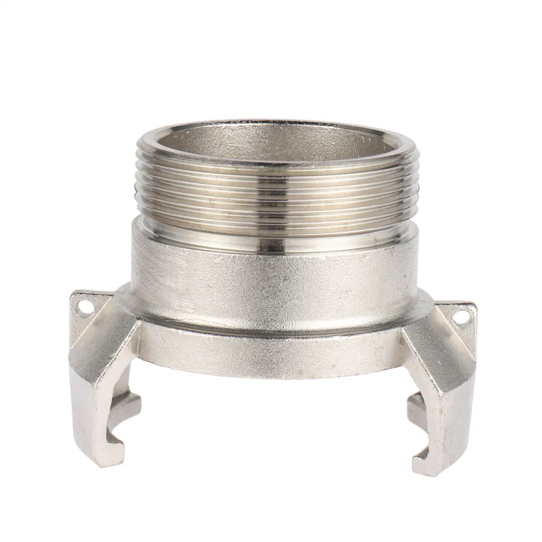 Aluminum Stainless Steel PP Guillemin Fitting Guillemin Male Thread with Lock Fire Hose Coupling