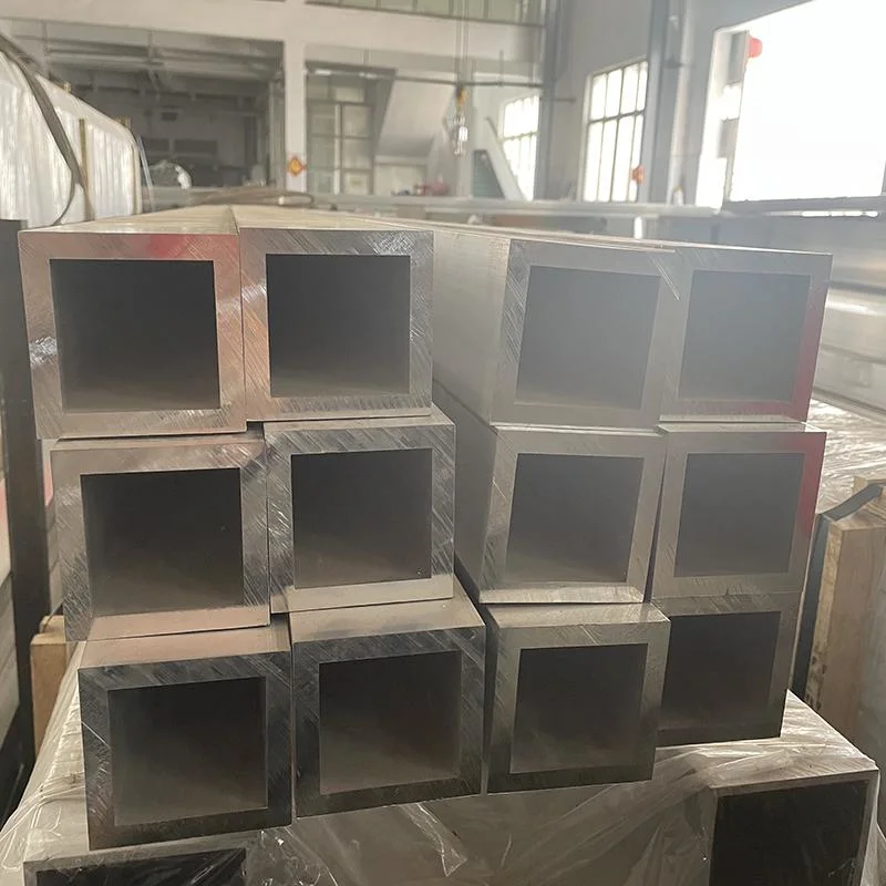 Factory Standard Sizes 3003/3004/3005/3A21 Aluminum Square Pipe Rectangle Aluminum Tubes