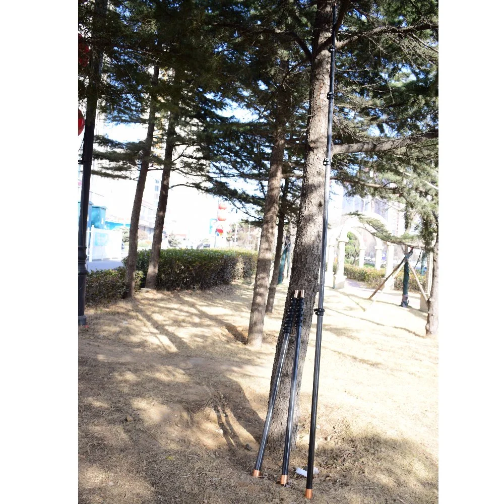 Telescoping Flag Pole with Light Tube