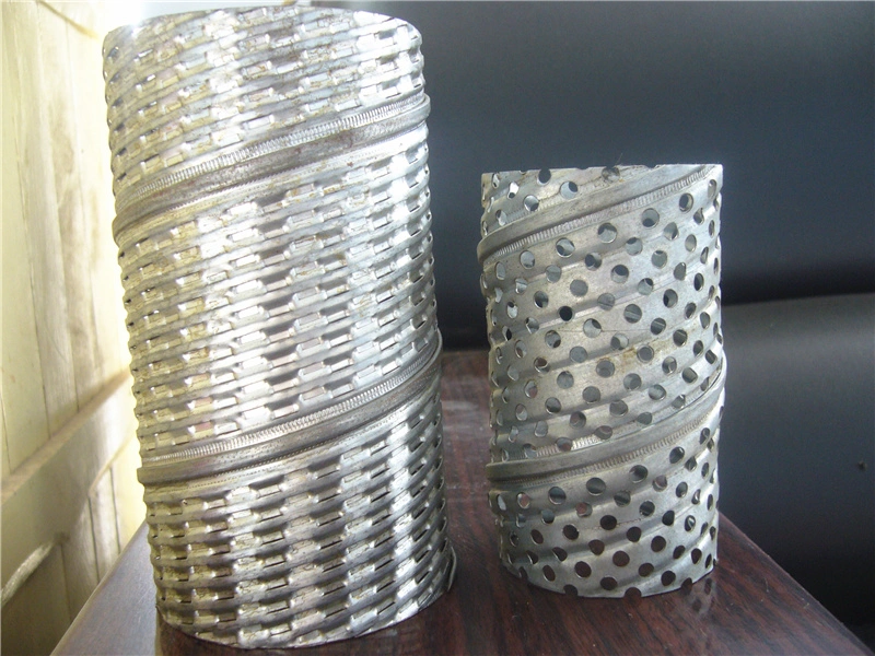 Stainless Steel Perforated Filter Metal Pipe/Tube for Water or Oil Treatment