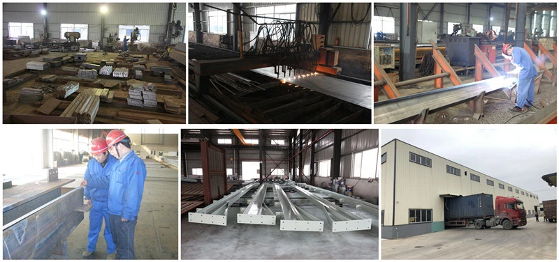 Industrial Structural Steel Frame Buildings by Bolt Connection