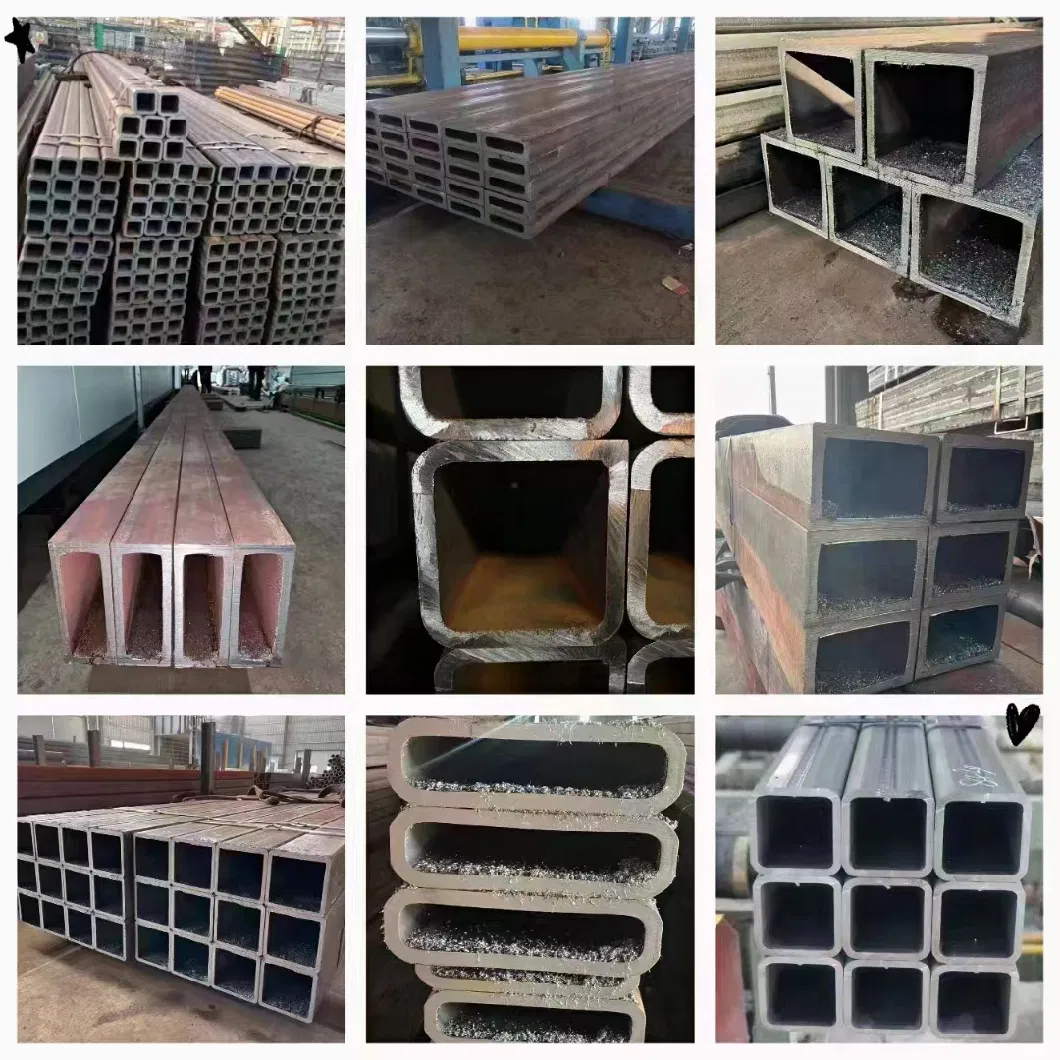 ASTM Standard Material Q235B Q345b St52 St35 Hot Rolled /Cold Rolled Customized Carbon Steel Square Pipe/Tube