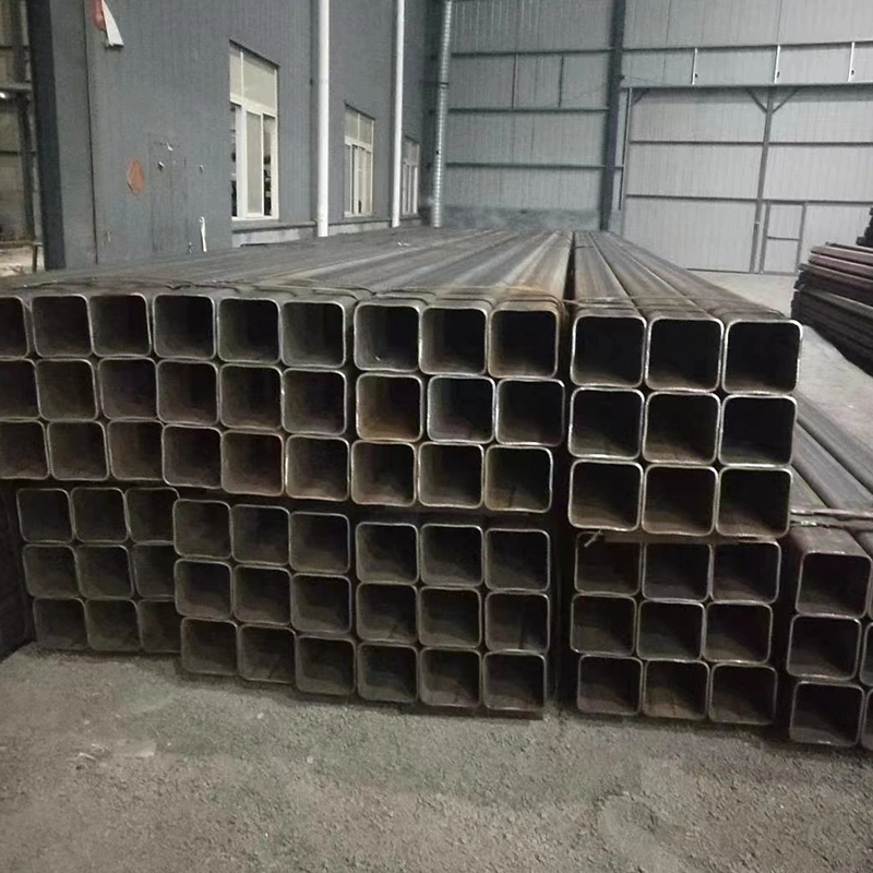 Low Price Wholesale 20X20mm to 400X400mm Black Iron Steel Square Metal Tube with Full Sizes