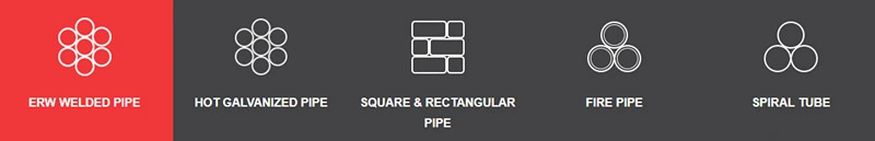 Q195 Gi Tube Square and Rectangular Hollow Section Z40 Pre Galvanized