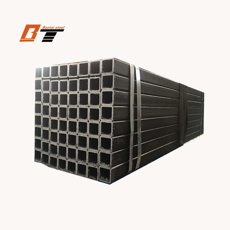 Sizes 100X100X5 Surface Roughness Welded Carbon Steel Pipe S275 Square Tubular Steel Hollow Section Square Tubular Steel Seamless Boiler Pipe for Building Mater