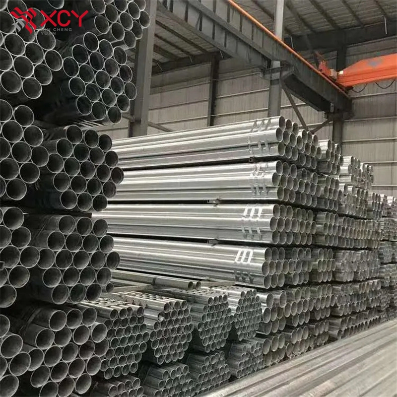 Galvanized Iron Gi Pipe Zinc Hot Dipped Galvanized Carport Round Steel Pipe 18 Inch Galvanized Steel Pipe