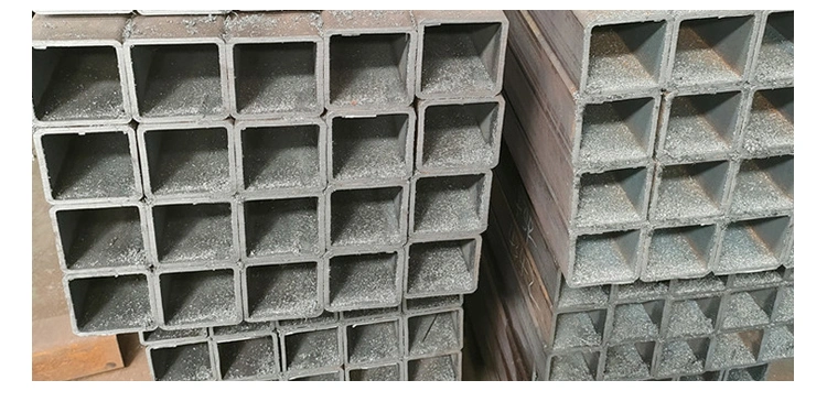 Mining Square Angang China Carbon Hot Rolled Cold Drawn Steel Rectangular Pipe with Low Price