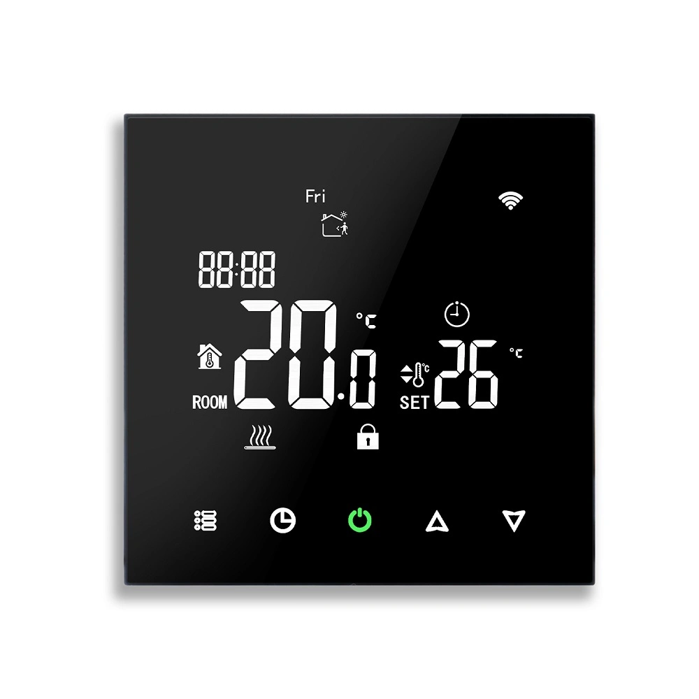 Modern Design Tuya Thermostat Electric Floor Heating Thermostat with WiFi Function