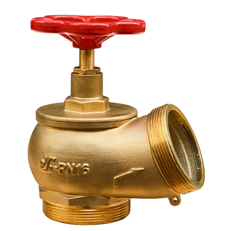 Ca-Fire DN50 Landing Valve Brass Indoor Fire Hose Hydrant with Lower Price