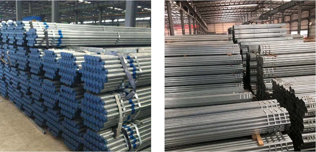 Black Paint Structural Pipes as Per As1074 Fire Steel Pipe As1163 Galvanized Steel Pipe ASTM A53 A500 Carbon Round Galvanized Steel Pipe