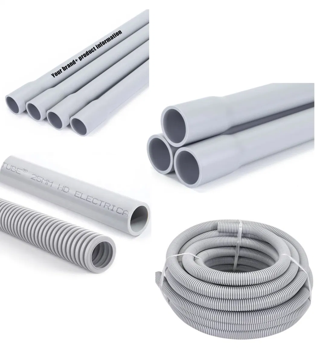 Heavy Duty 20mm Halogen Free Low Smoke Electrical Conduit Pipe