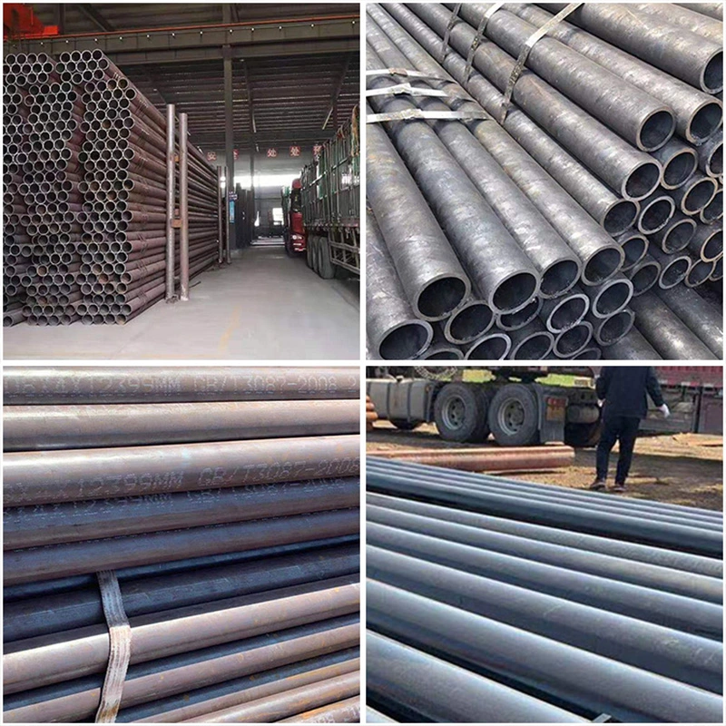 Low Carbon Steel Electrically Welded Steel Pipe GOST3262-75 A36 A106 Steel H/R Di Cast Iron Mild Seamless Steel Pipe for Industrial