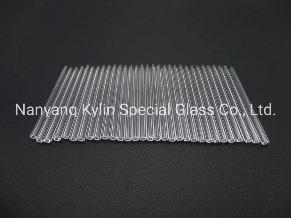 China Factory Direct Good Price Small Diameter Square Quartz Tube Small Diameter Fine Capillary Clear Quartz Glass Thin Tube