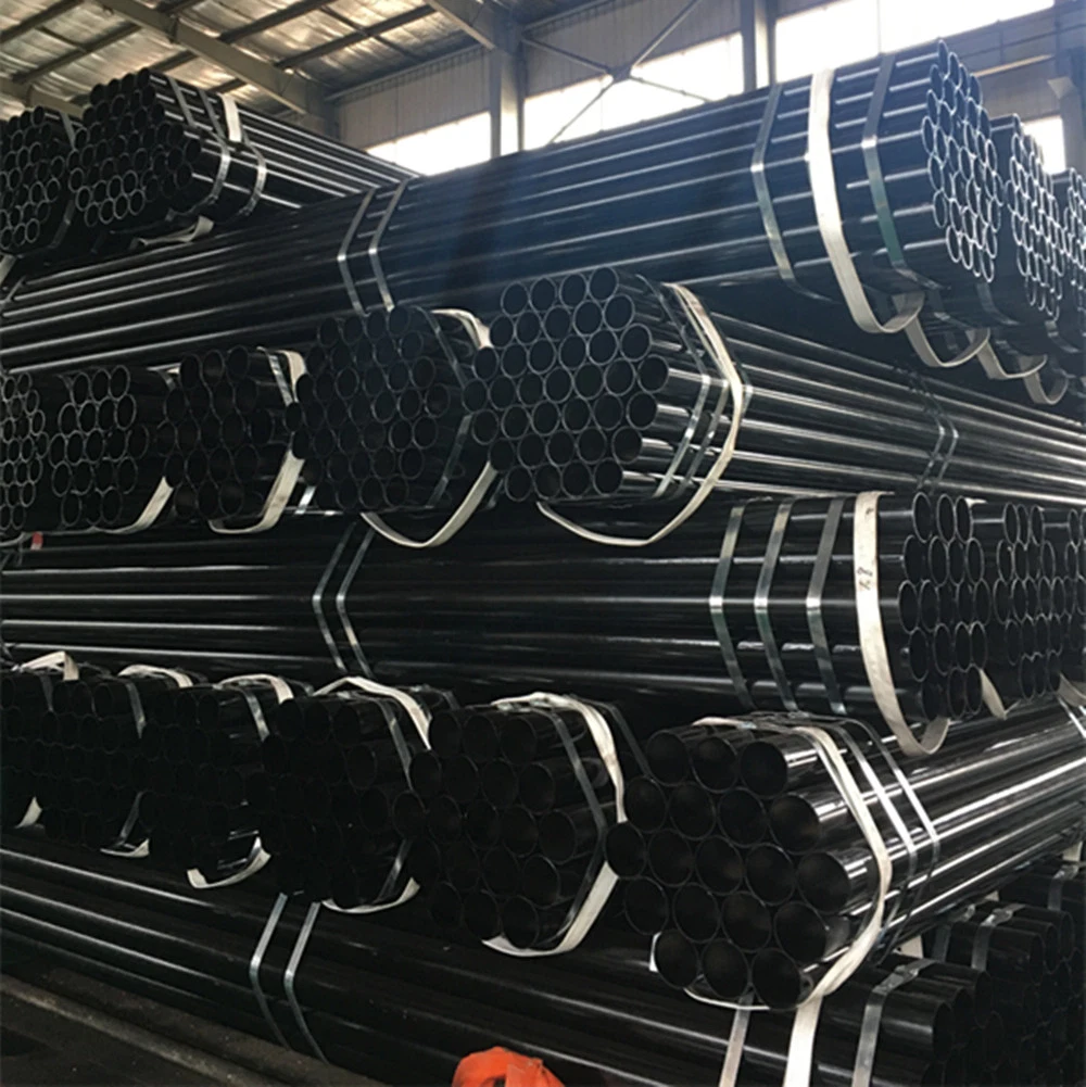 ASTM A53 Q235 Carbon Steel ERW Welded Round Structural Steel Pipe