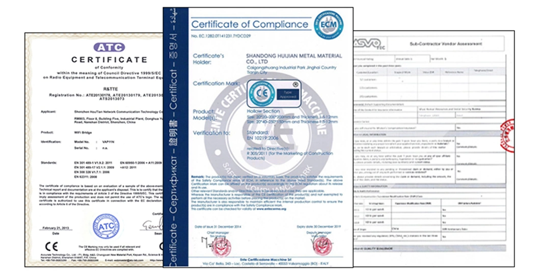 ASTM A53 Steel Square Tube Carbon Mild Rectangular Steel Pipe/Tube