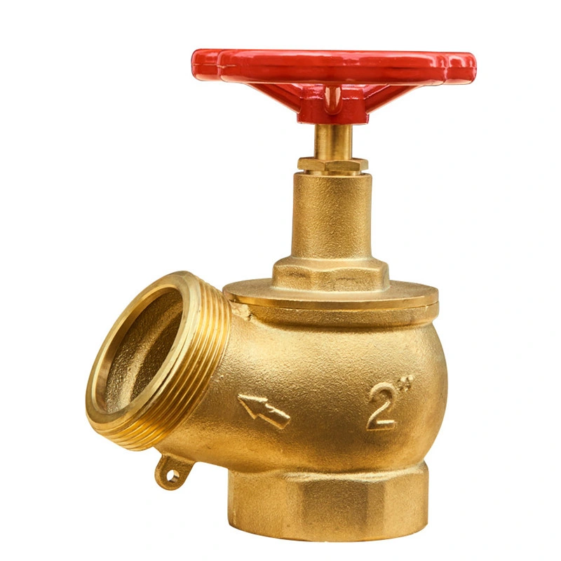 Ca-Fire DN50 Landing Valve Brass Indoor Fire Hose Hydrant with Lower Price