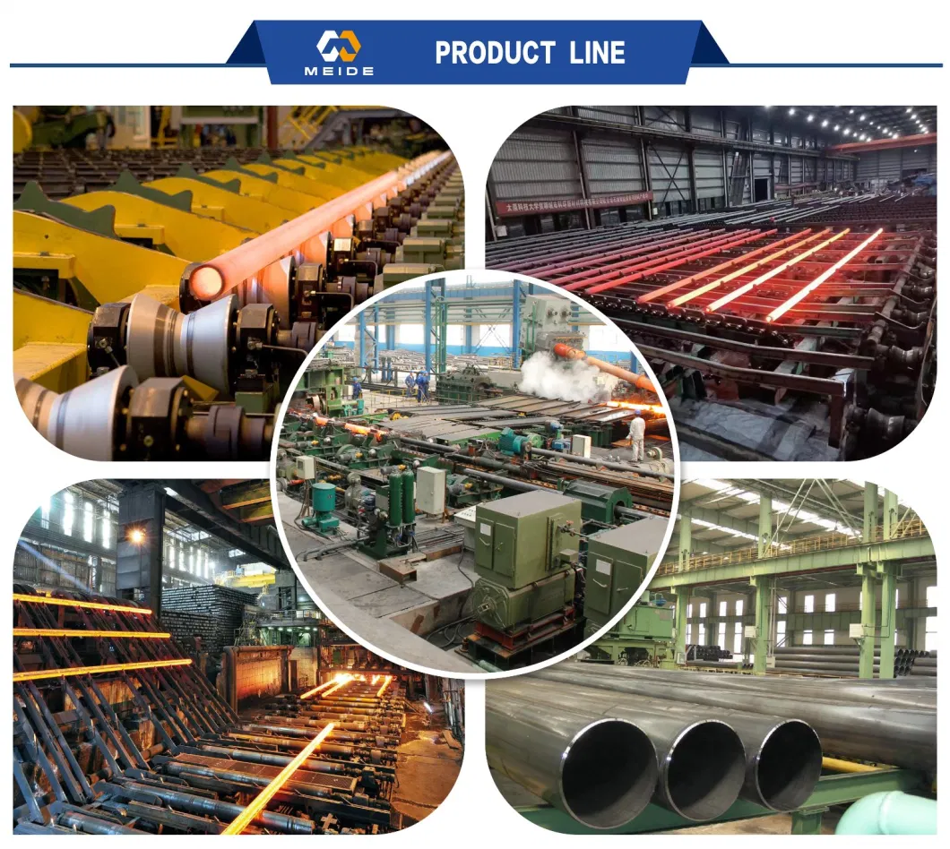 Ordinary Carbon Structural Steel Tube ASTM 1046 GB 45mn JIS Swrh47b Low Carbon Seamless Steel Pipe with Black Painting