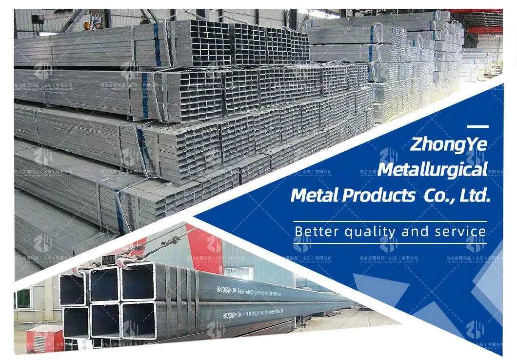 China-Supply ERW Welded/Seamless Q195 Black-Low-Carbon 5.8m-12m Length Hollow Rectangular Oiled-Tubular Square Tube