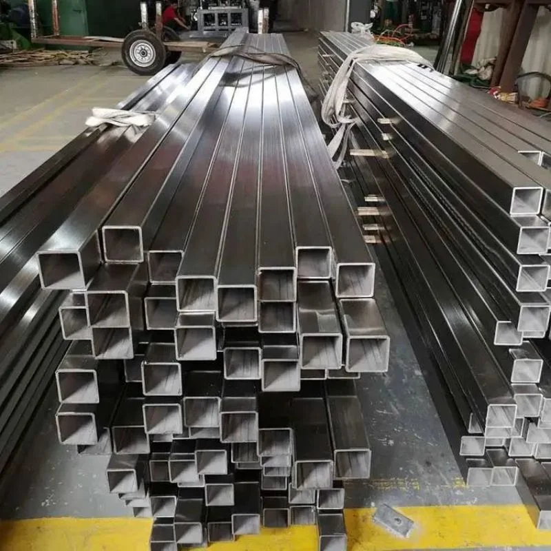 ASTM A312 A270 3A 4 Inch 6 Inch 8 Inch 304 304L 316 316L Square Stainless Steel Pipe Stainless Steel Tube