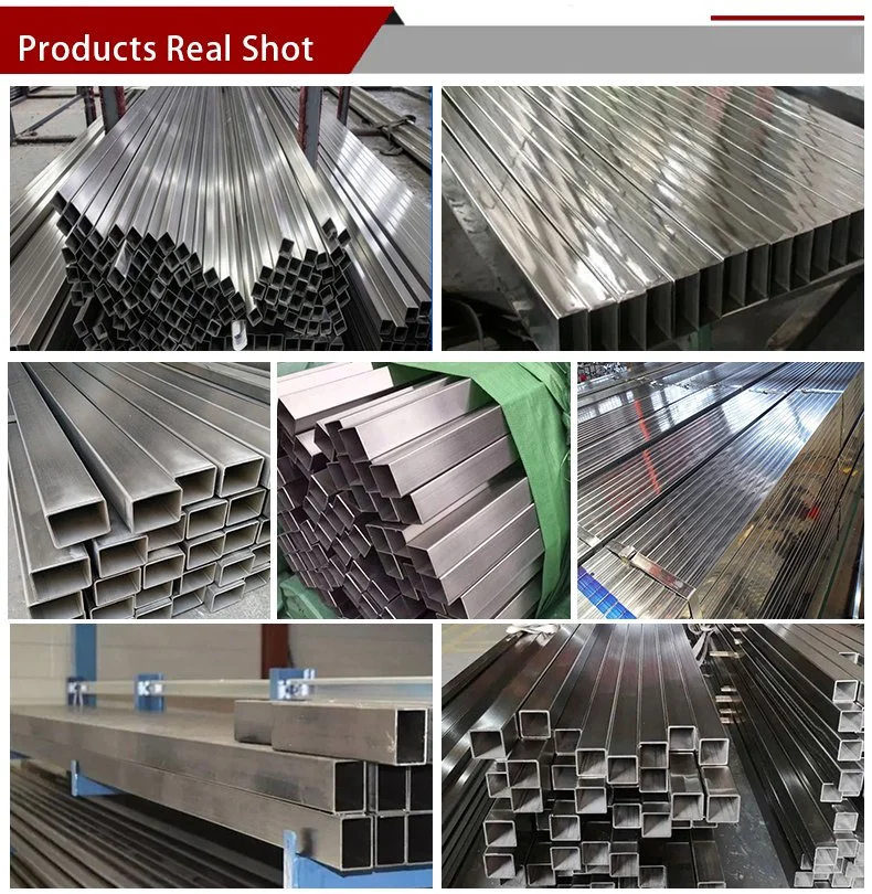 ASTM A312 A270 3A 4 Inch 6 Inch 8 Inch 304 304L 316 316L Square Stainless Steel Pipe Stainless Steel Tube