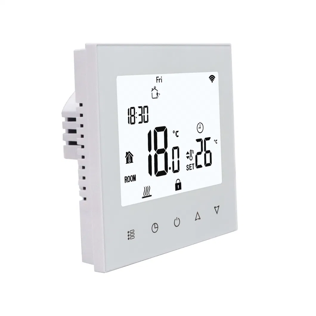 Modern Design Tuya Thermostat Electric Floor Heating Thermostat with WiFi Function