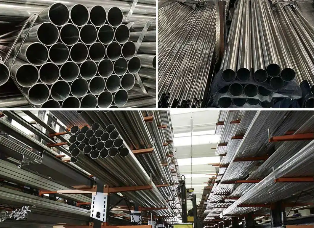 ASTM A106 A53 3 Inch 201 403 304 304L 309S 310S 316L Oil and Gas Round Carbon Square Rectangular Tube Welded Seamless Capillary Stainless Steel Pipes