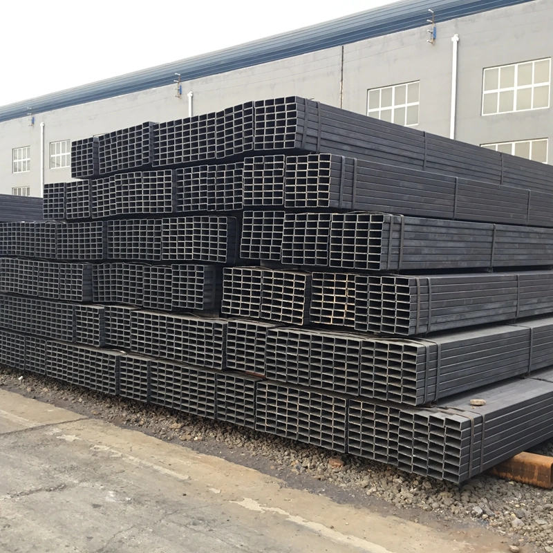 50*50mm Mild Metal Steel Rhs Shs Ms ERW Black Square and Rectangular Hollow Section Pipes