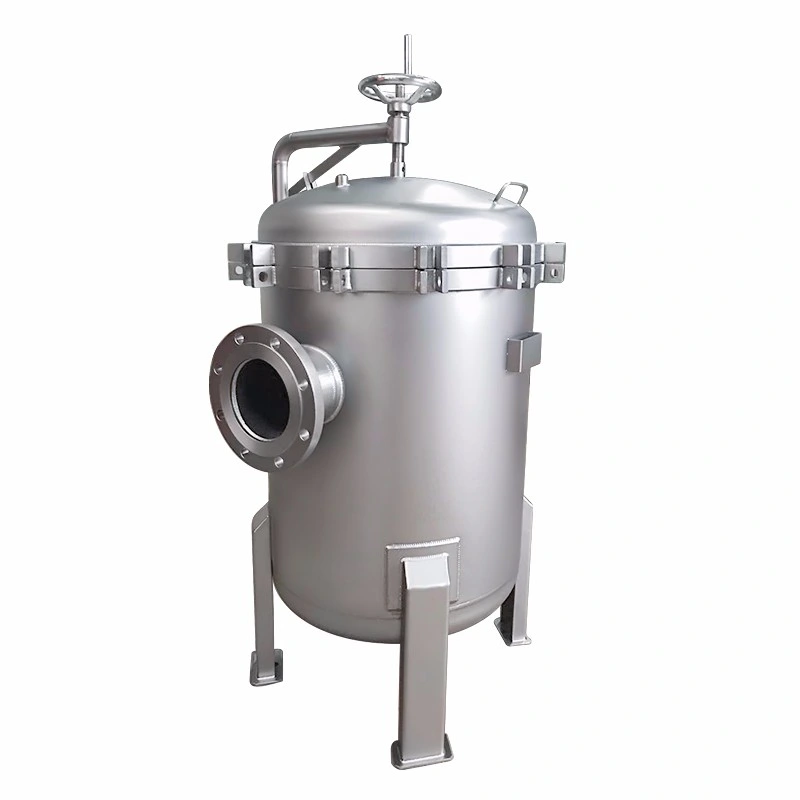 Liquid/Oil/Wine/Beer/Honey/Syrup/Paint Filtration Machine Stainless Steel 304 Multi Bag Filter Housing