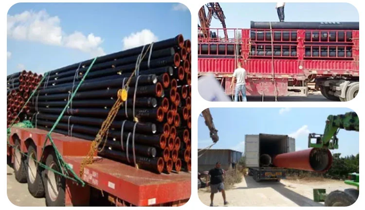 High-Quality Low-Cost Raw Materials ISO 2531 En545 En598 K9 Ductile Cast Iron Pipes