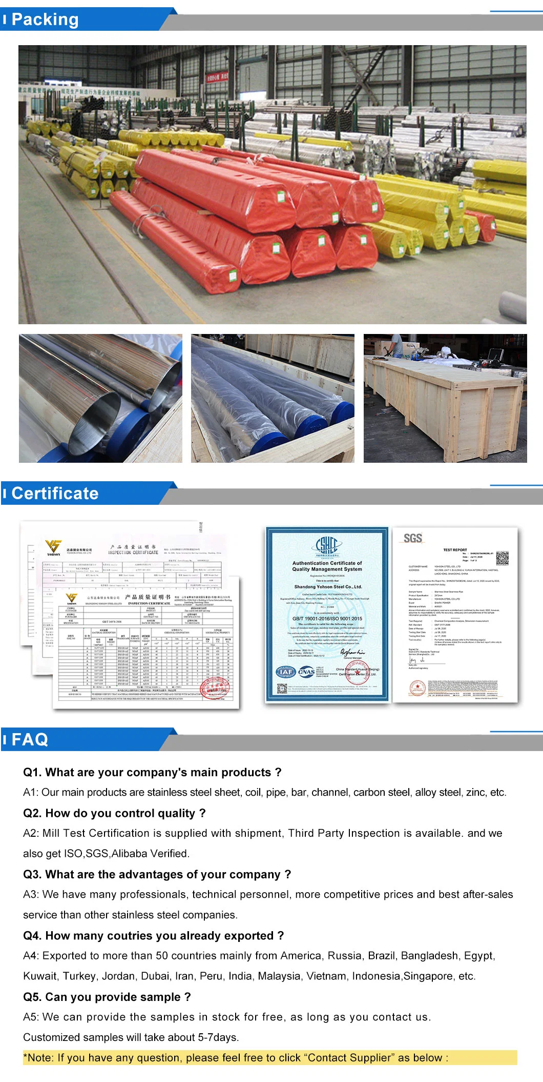 Sonlam Stainless Steel Single Double Slot Square Tube Pipes1 Buyer