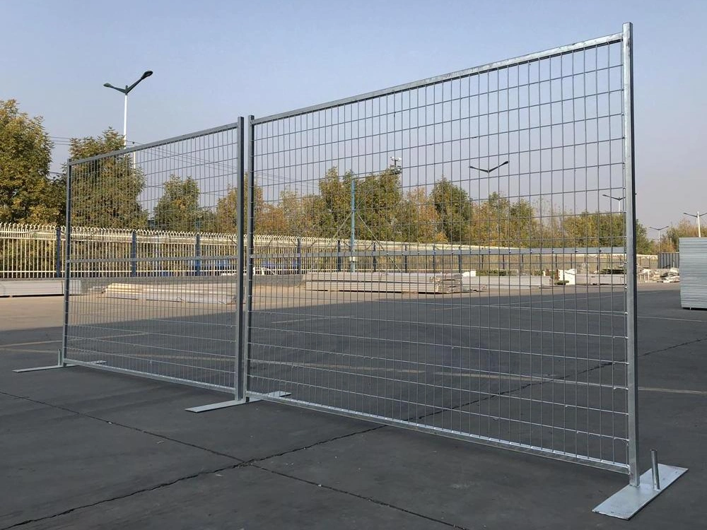 Yeeda Temporary Wire Mesh Fence China Portable Security Fencing Manufacturers 30 X 30 X 150 mm Exterior Square Steel Rod/Pipe Canada Temporary Perimeter Fencing