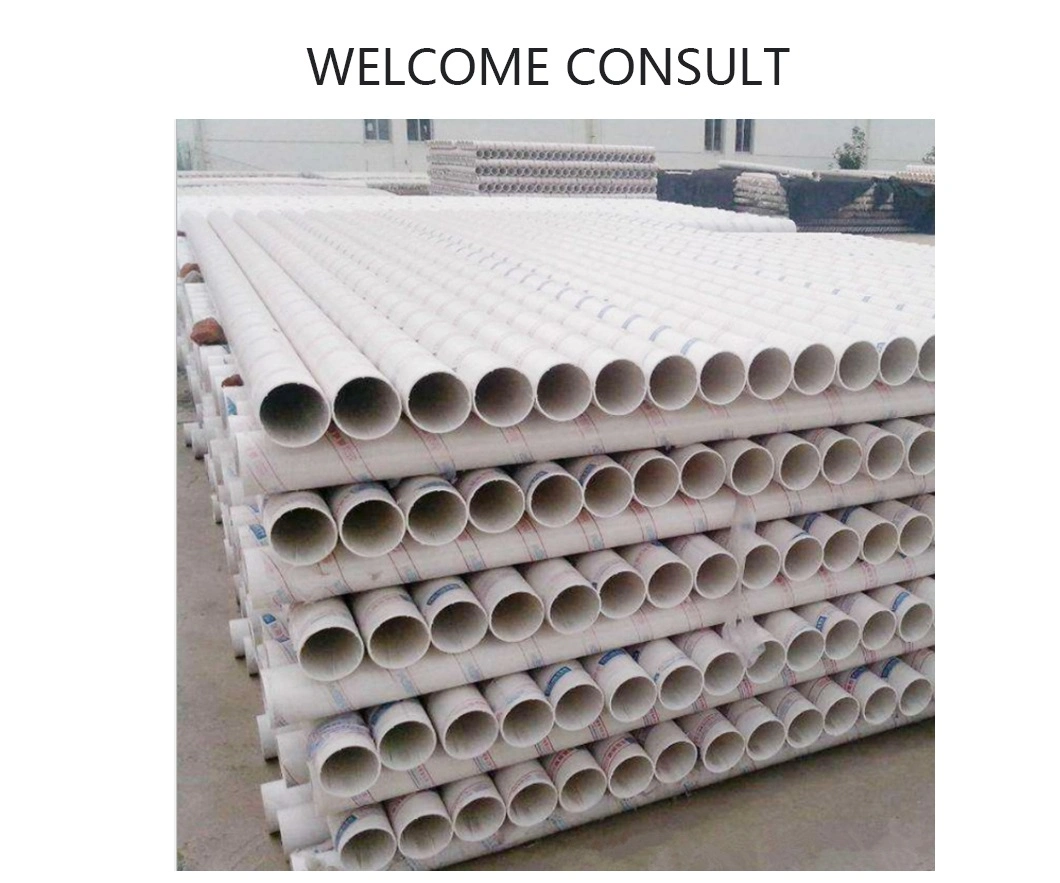 High Pressure Resistance 50*2*4mA2* Plastic Water Pipe PVC Pvcu Pipe Leight 4m