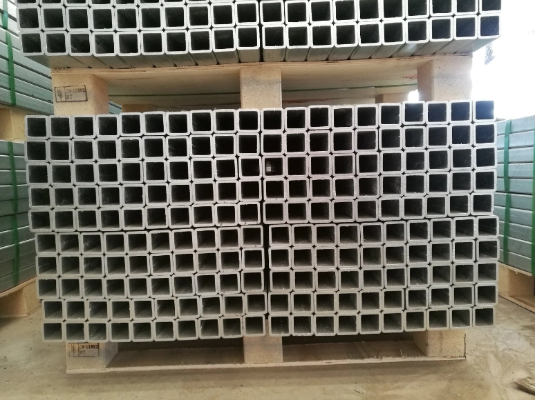 ERW Black Welded Steel Square Tubes Structural Square Steel Tubular