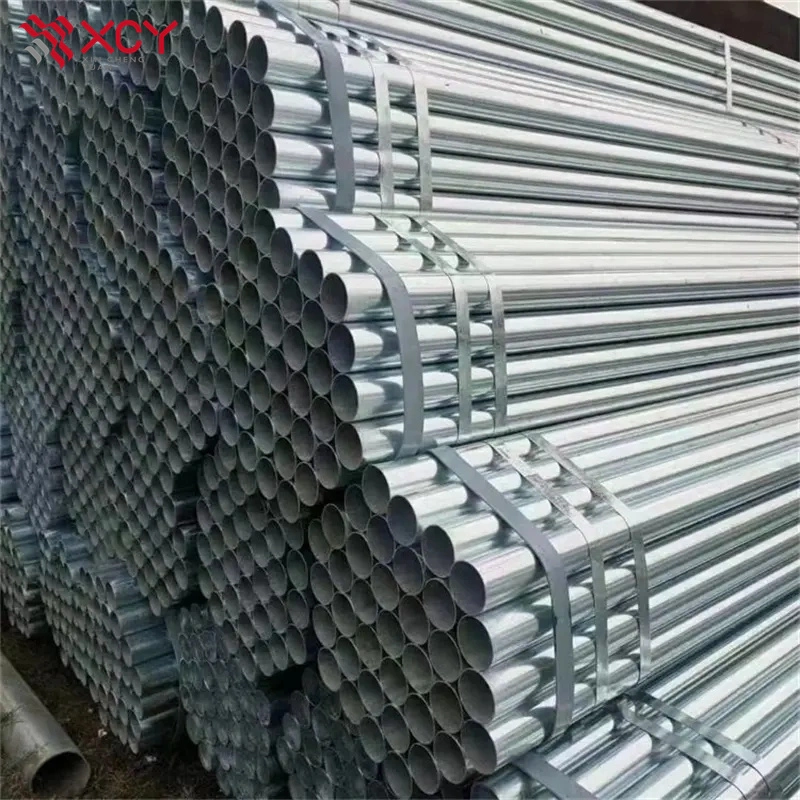 Galvanized Iron Gi Pipe Zinc Hot Dipped Galvanized Carport Round Steel Pipe 18 Inch Galvanized Steel Pipe