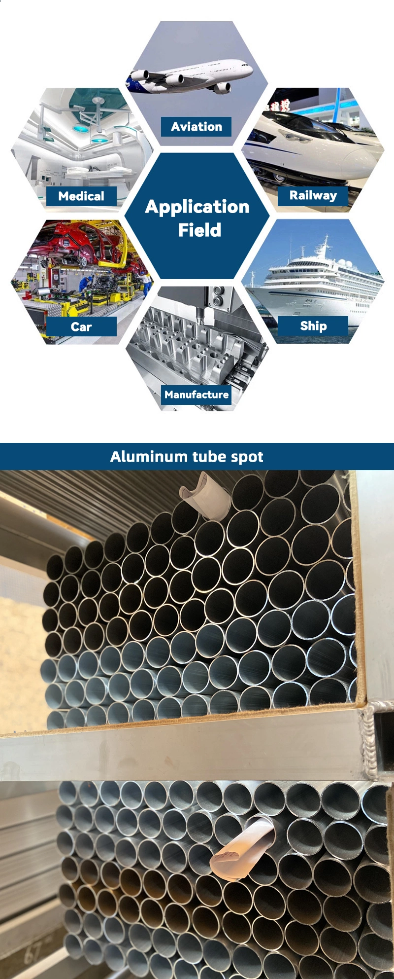 Top Ranked Products Wholesale Alloy 6061 T5 T6 Telescoping Heavy Duty Hollow Aluminum Tube