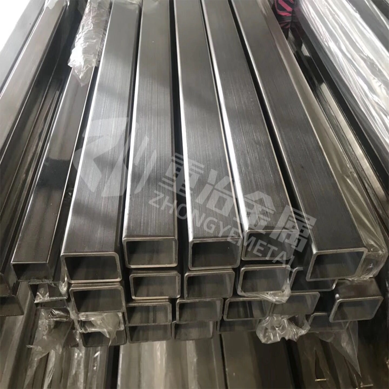 Ss-Metal JIS-Scs22 DIN-G-X5crnimonb1810 Acid-Resistant Wall-Thickness 0.5mm-150mm Stainless Steel Square Rectangular Pipe