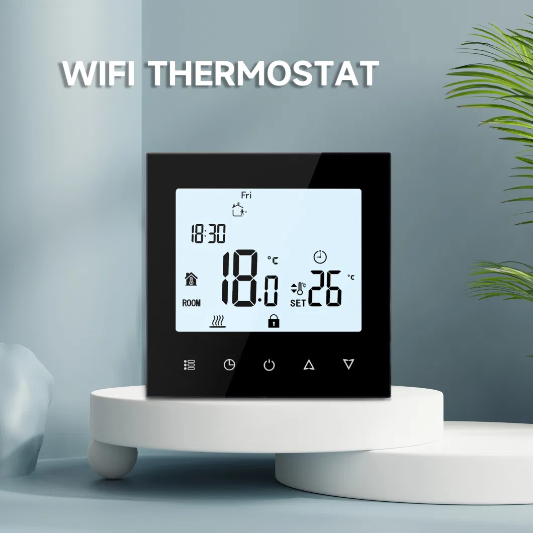 Modern Design Tuya Thermostat Electric Floor Heating Thermostat with WiFi Function