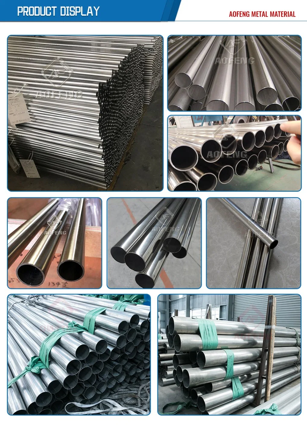 Cold/Hot Rolled 201 304 316 Square Pipe Stainless Steel Seamless Tubes