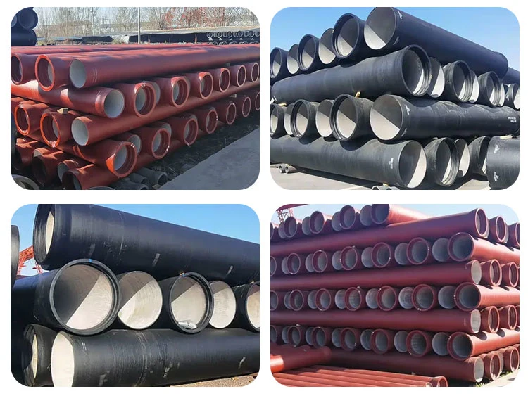 High-Quality Low-Cost Raw Materials ISO 2531 En545 En598 K9 Ductile Cast Iron Pipes