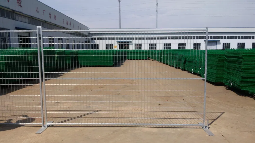 Yeeda Temporary Wire Mesh Fence China Portable Security Fencing Manufacturers 30 X 30 X 150 mm Exterior Square Steel Rod/Pipe Canada Temporary Perimeter Fencing