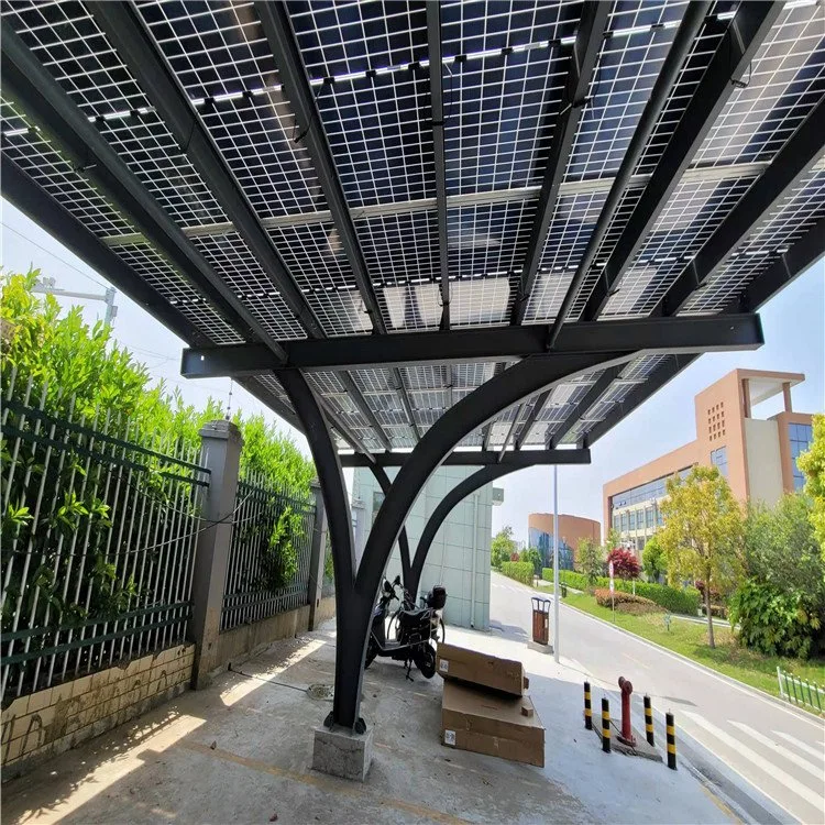 Mounting Systems Racks Solar Car Park Metal Racks Steel PV Racking Solar Pile Mount Structure System Solar Carport