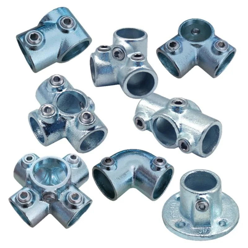 Railing Base Flange Cast Iron 1-1/2&quot; Structural Pipe Fitting