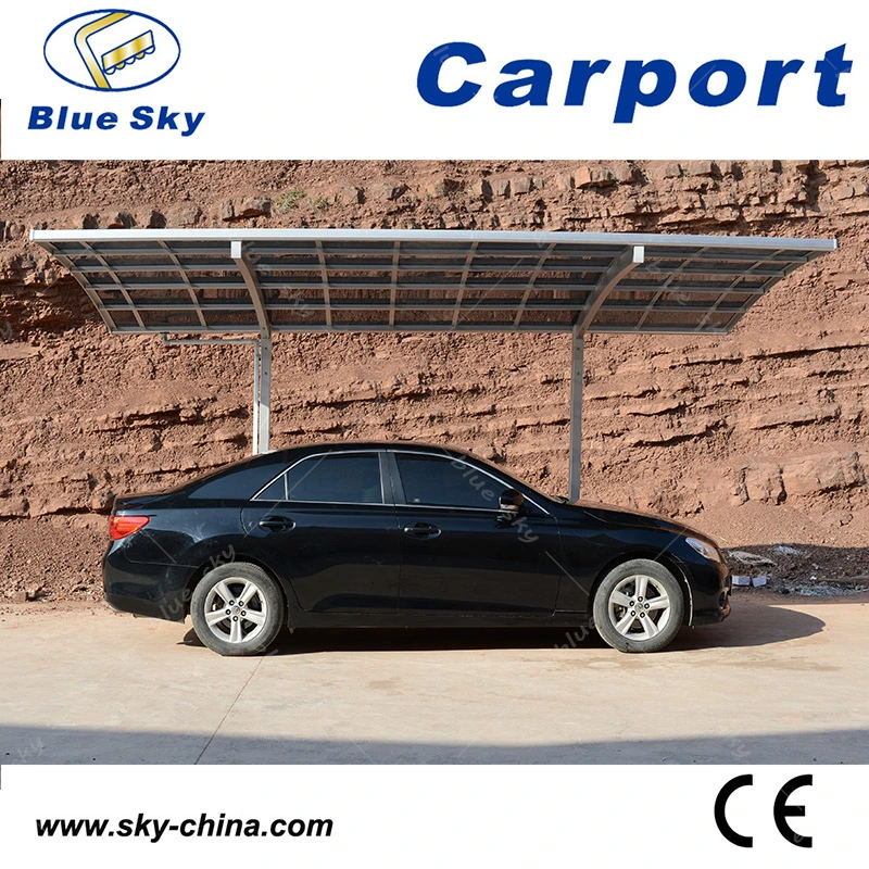 Popular High Quality Weatherproof Insulated Car Garage Aluminum and Polycarbonate Carport (B800-1)